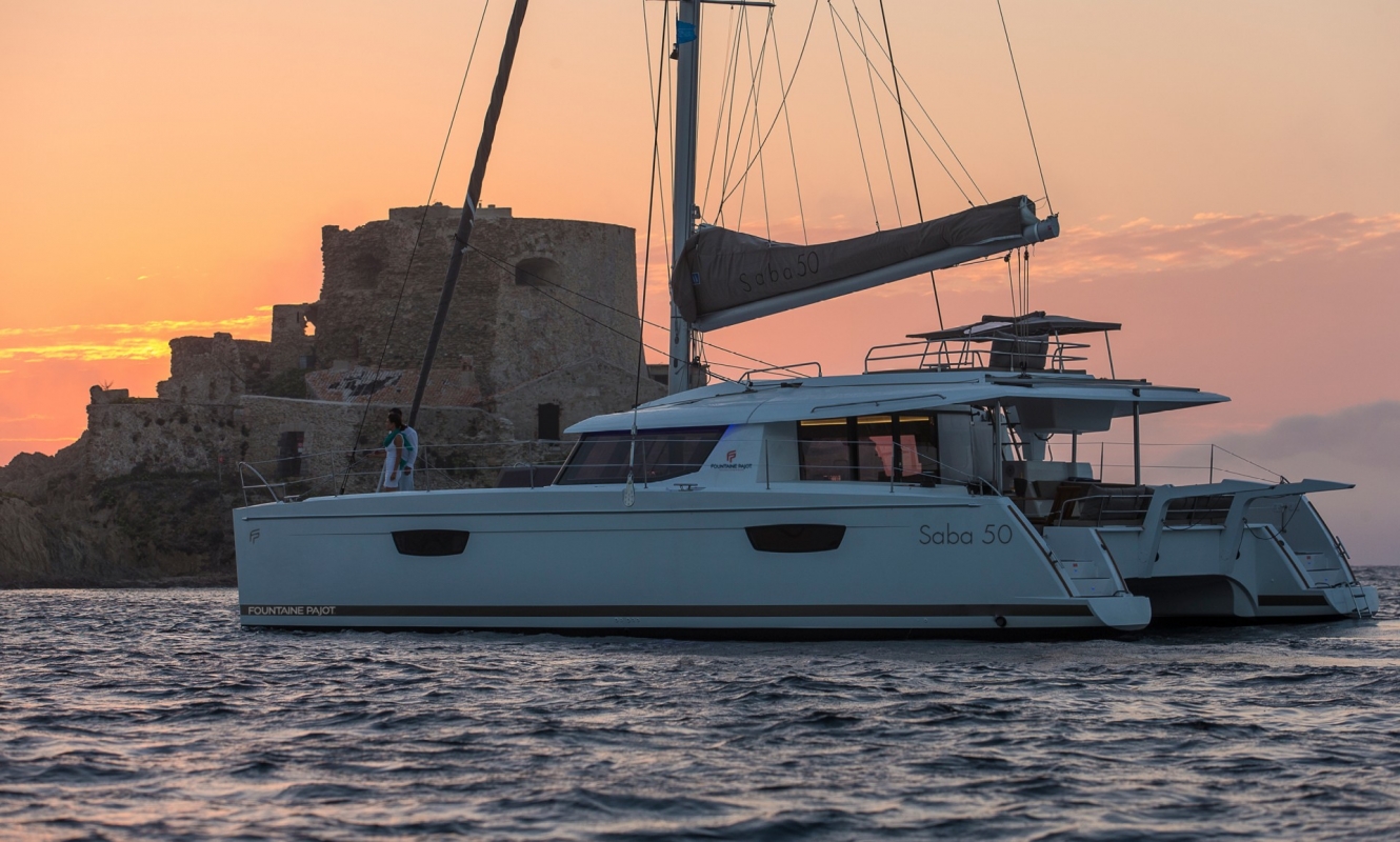 New Sail Catamaran for Sale  Saba 50 Boat Highlights